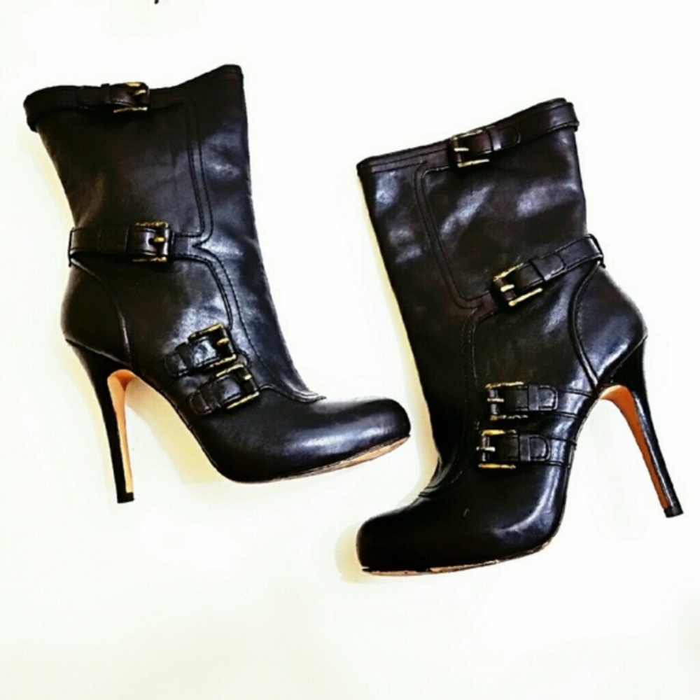 Coach Marsha Stiletto Boots Sz 6